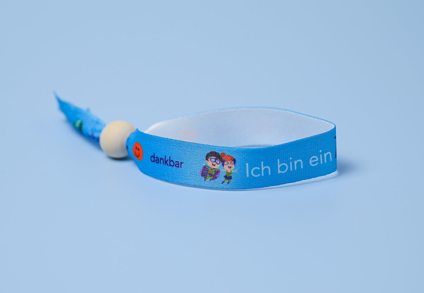 "Ich bin ein Zukunftsheld!"-Bändchen