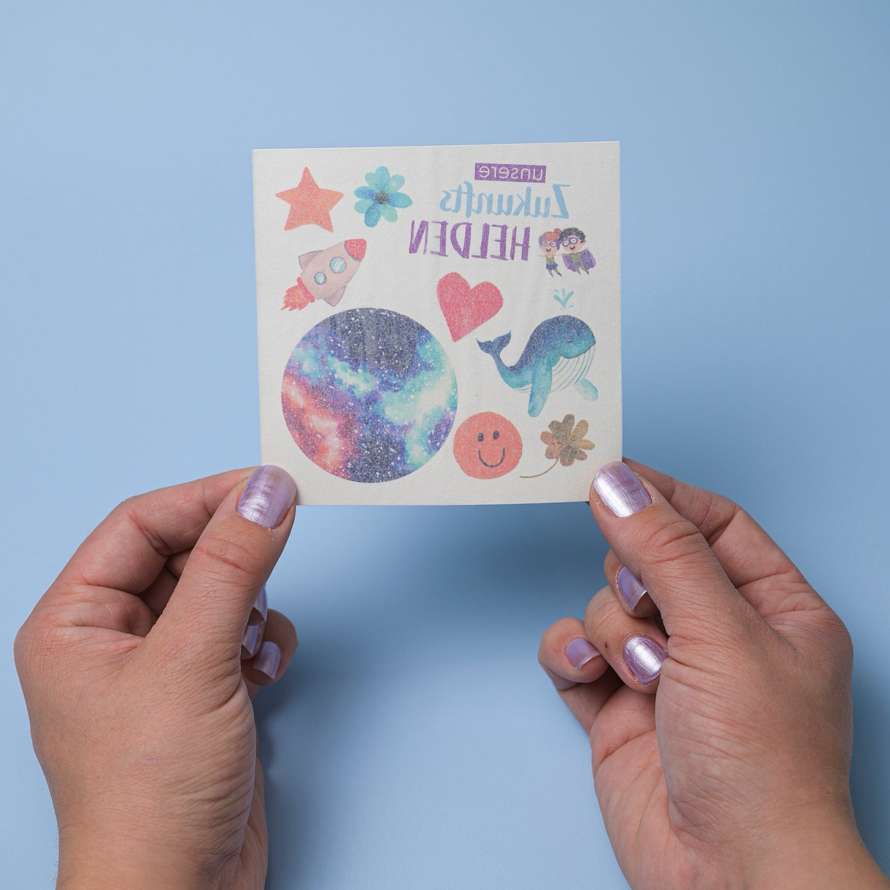 Vegane Tattoos für Kinder