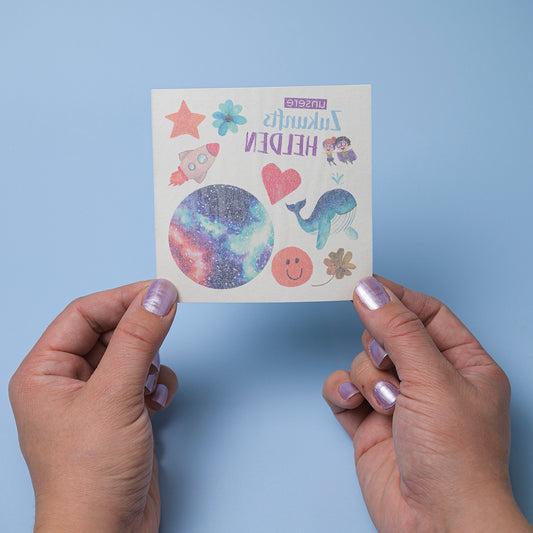 Vegane Tattoos für Kinder