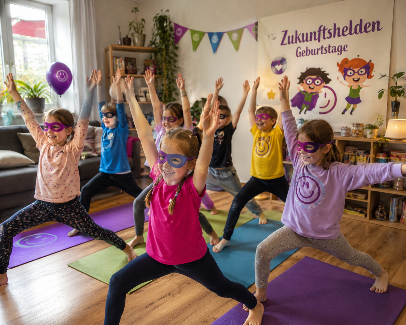 Kindergeburtstag Zukunftshelden (Montag bis Donnerstag)